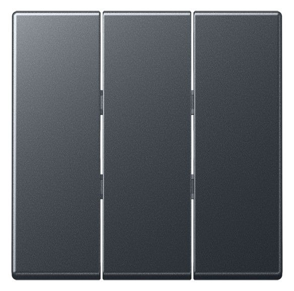 Jung A593BFANM Wippe f.3fach Schalter anthrazit matt