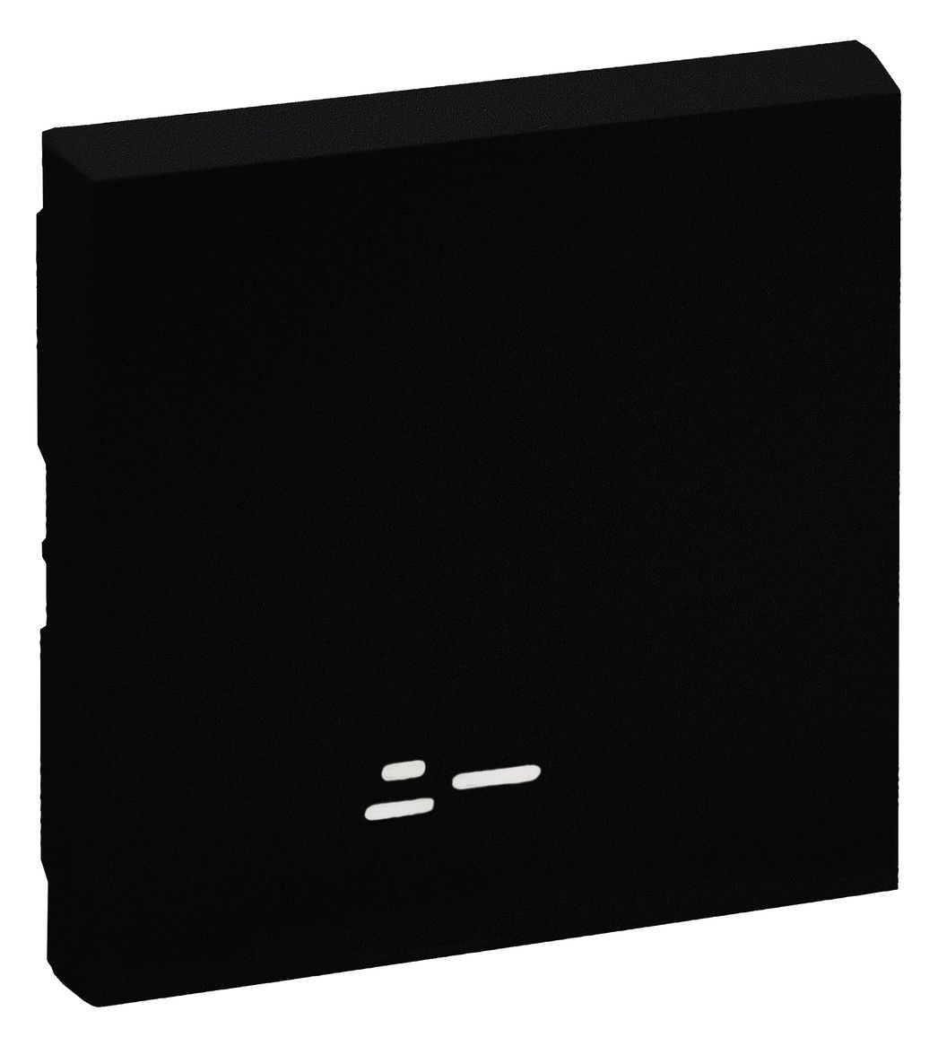 Legrand 864506 Wippe beleuchtet Wechselschalter Niloe Step schwarz