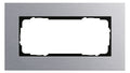 GIRA 100217 Abdeckrahmen 2f o.Mittelsteg Esprit Aluminium (eloxiert)