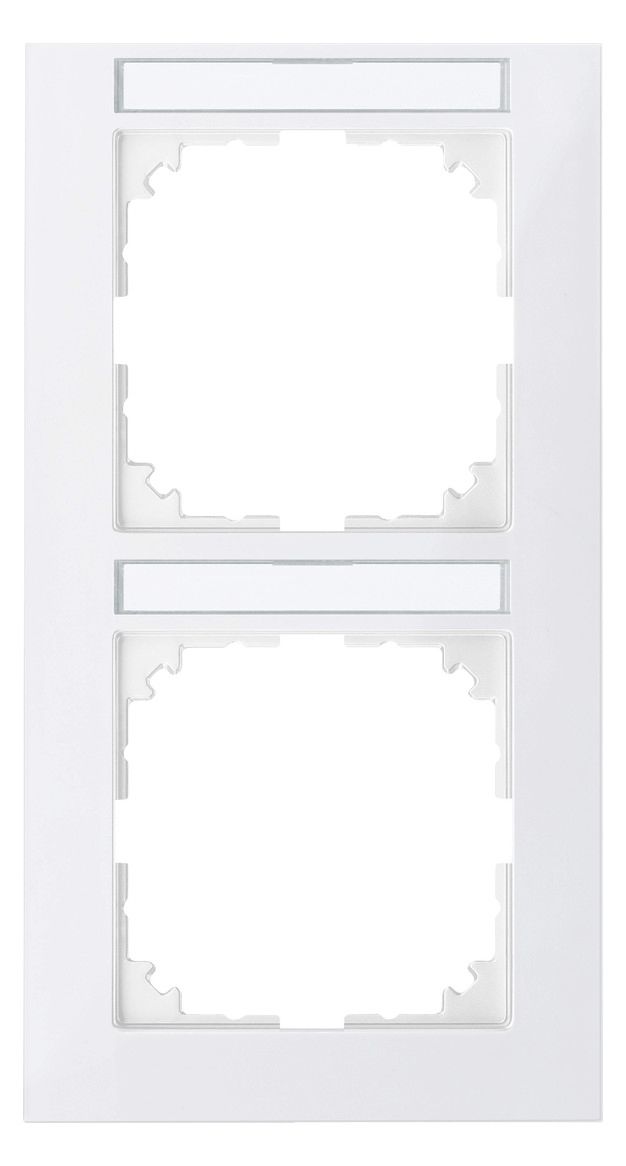 Mert MEG 4022-3619 M-Pure-Rahmen 2f m.Beschriftungsträger senk pws M-Pure