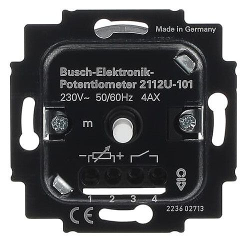 BJ 2112U-101 Potenziometer Busch-Dimmer