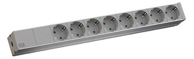 Bachmann 333.416 19" 1HE 8xSchuko 1xKlemme