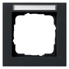 GIRA 109109 Abdeckrahmen 1fach BSF E2 Schwarz matt
