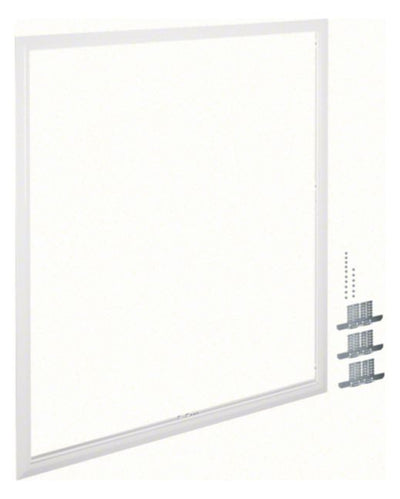 Hager FZ44B Blendrahmen universZ 4feldig RAL9010 f.Schrankgröße 1250x1050mm