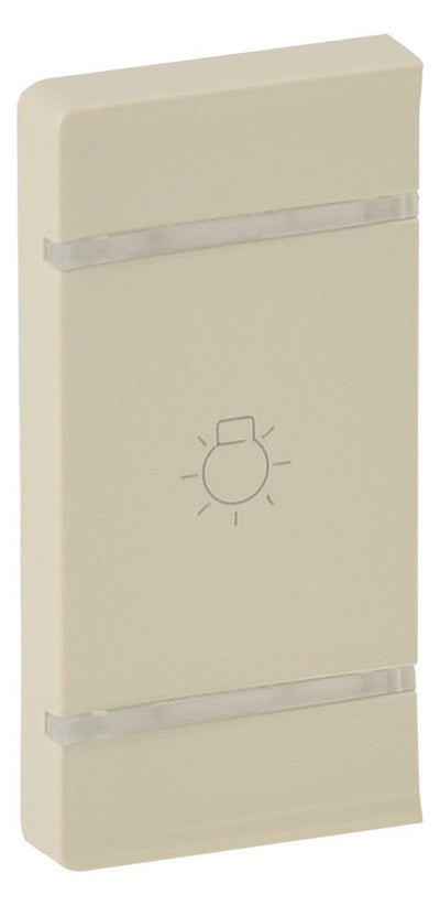 Legrand 755526 Wippe BUS/SCS m.Symbol Licht 1M links Valena Life mandelweiß