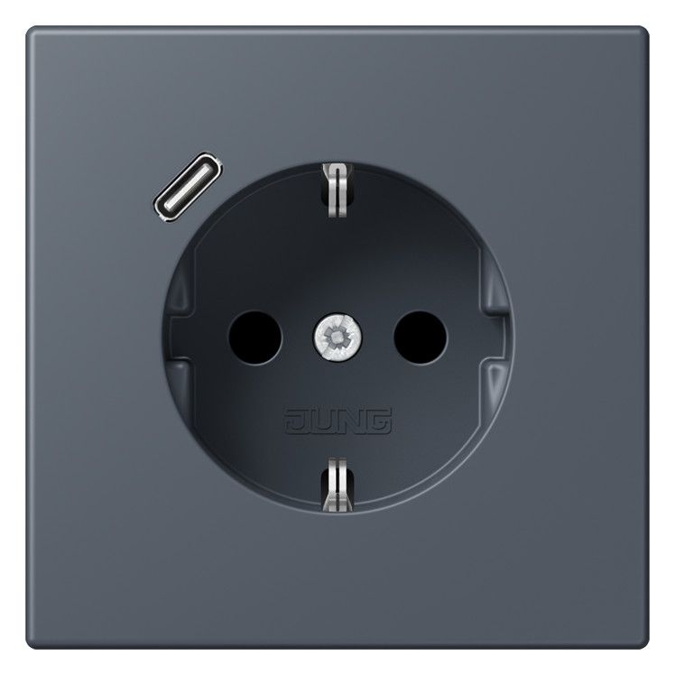 Jung LC1520-18C262 SCHUKO-Steckd.m.USB Typ C LC4320U