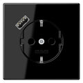 Jung LS1520-18ASW SCHUKOsteckdose m.USB Typ A