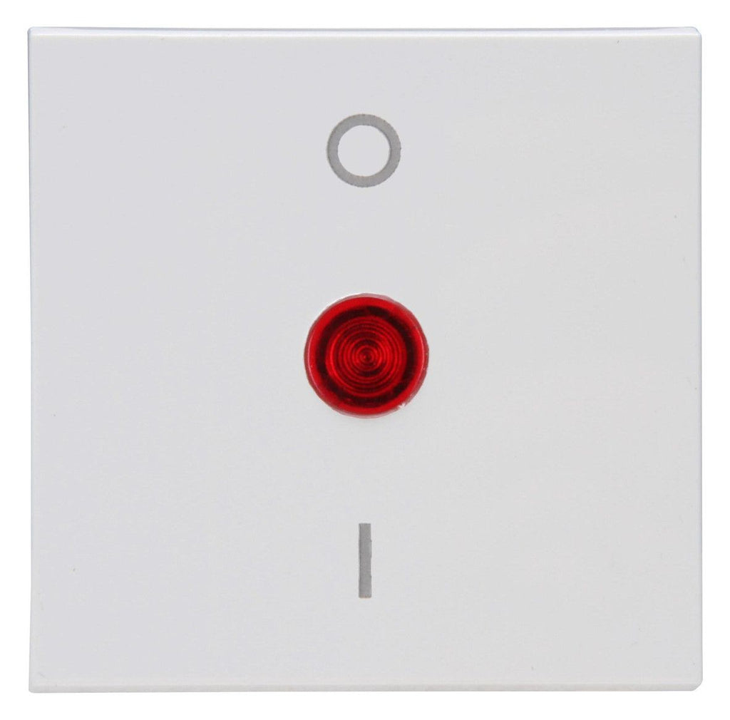 Kopp 491972004 HK07 Flächenwippe 2P m.Linse rot reinweiß