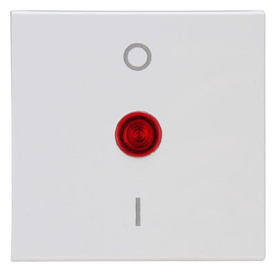 Kopp 491972004 HK07 Flächenwippe 2P m.Linse rot reinweiß