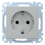 Mert MEG 2351-0460 SCHUKO-Steckdose+Kz Trockner BRS StK aluminium System M