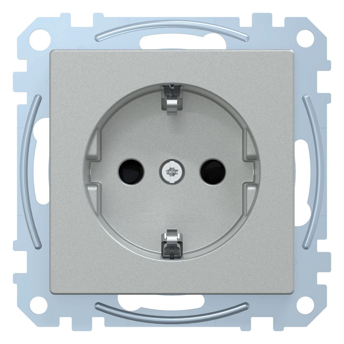 Mert MEG 2351-0460 SCHUKO-Steckdose+Kz Trockner BRS StK aluminium System M