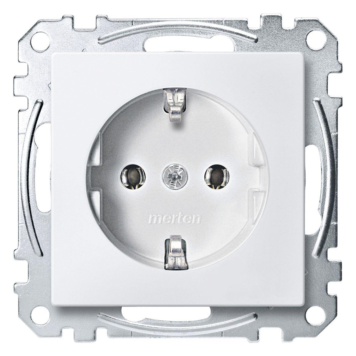 Mert MEG 2401-0619 SCHUKO-Steckdose SK polarweiß System M