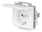 BJ 20 EUKB-914 SCHUKO Steckdose Klappdeckel Bs alpinweiß balance SI