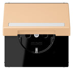 Jung LC1520BFNAKL237 SCHUKO-Steckd.KI m. Klappdeckel m.S