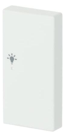 BJ 6231-22-884 Wippe/R 2f Licht matt studioweiß Busch-free@home future linear