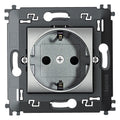 BTicino NT4141MA Schuko Steckdose m.erh.Ber.schutz,Tragring SL Tech