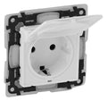 Legrand 753119 Schuko Steckdose IP44 Valena Life ultraweiß