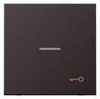 Jung AL2990KO5TD Wippe Symbol Tür m.Lichtleiter LS Aluminium dark