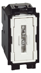 BTicino K4003 LivingNow Wechselschalter in 1-moduliger Ausführ. m.Schraubklemmen