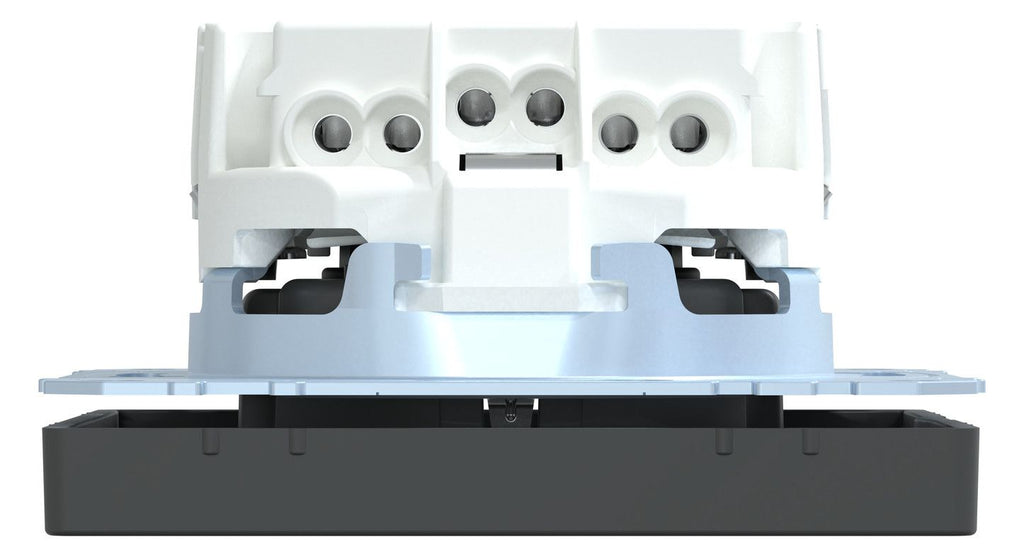 Mert MEG 2300-6034 SCHUKO-Steckdose BRS Steckklemme Anthrazit