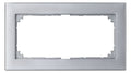 Mert 488860 M-PLAN-Rahmen 2fach o.Mittelsteg aluminium