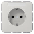 Jung CD1520KINALG SCHUKO Steckdose 16 A 250V SAFETY+Duroplast Serie CD lichtgrau