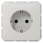 Jung CD1520KINALG SCHUKO Steckdose 16 A 250V SAFETY+Duroplast Serie CD lichtgrau
