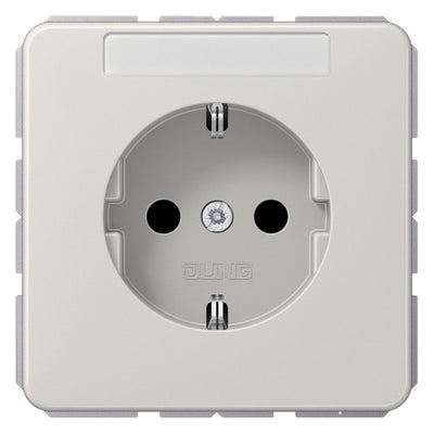Jung CD1520KINALG SCHUKO Steckdose 16 A 250V SAFETY+Duroplast Serie CD lichtgrau