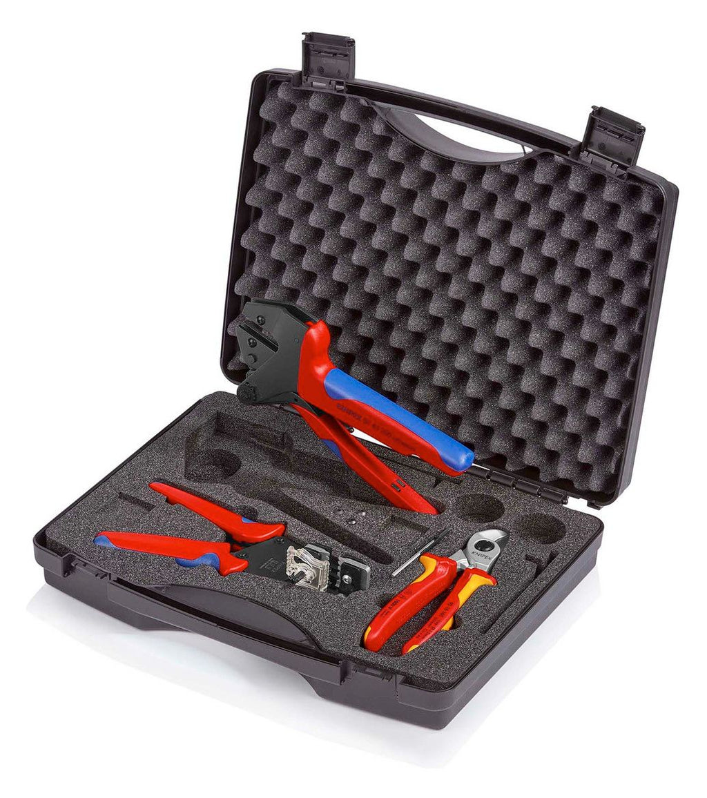 Knipex Werkzeugkoffer für Photovoltaik 979103