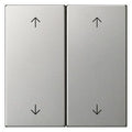 GIRA 5387600 Wippe 2fach Pfeile System 55 Edelstahl