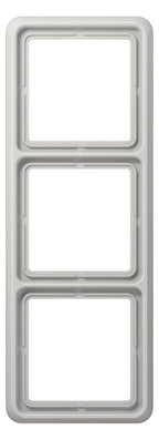 Jung CD583WULG Rahmen 3fach bruchsicher lichtgrau