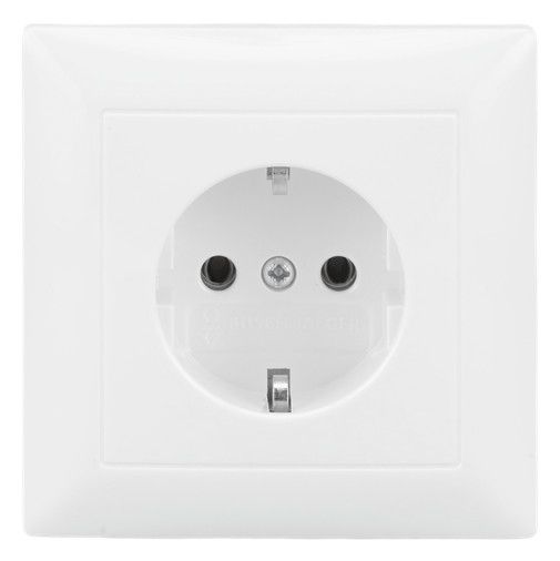 BJ 20 EUJR-914 SCHUKO Steckdose Vollplatte o.Spr. alpinweiß balance SI