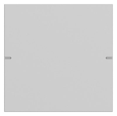 GIRA 5021915 Wippenset 1fach Tastsensor4 TS4 Aluminium Grau matt (lackiert)