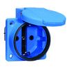 Bals 71082 SCHUKO-Anbausteckdose 16A 3p IP54 blau ortsveränderlich