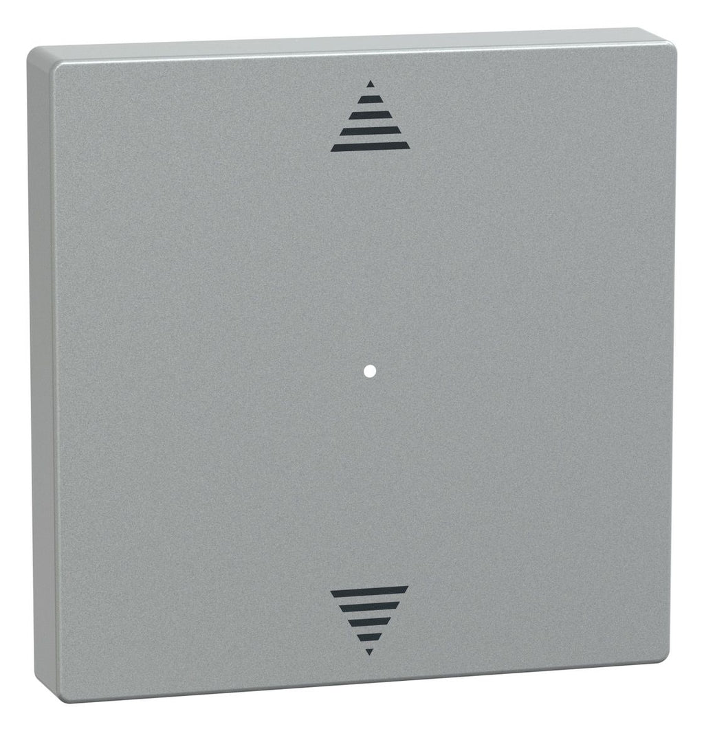 Schneider MTN625560 Wippe f.Tastermodul 1f m.Aufdruck Pfeile Auf/Ab aluminium