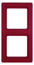 Berker 10126062 Rahmen 2fach Q.1 rot samt