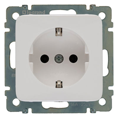 Legrand 776221 Schuko Steckdose Creo ultraweiß
