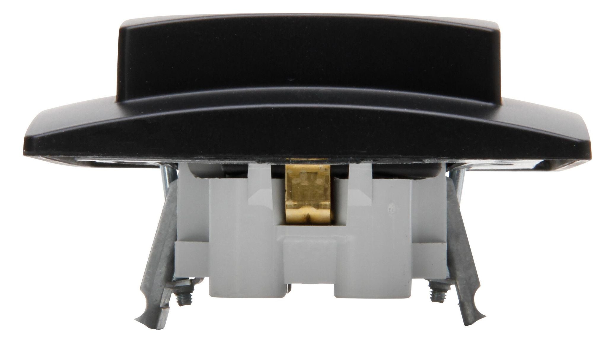 Kopp 920950089 PARIS Schuko Steckdose 2f m.erhöhtem Ber.schutz schwarz matt