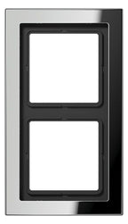 Jung GCRD2982 Rahmen 2fach 96x167mm LS/FD-design glanzchrom