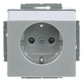 BJ 20 EUCNB-83 SCHUKO Steckdosen Einsatz alusilber future linear