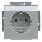 BJ 20 EUCNB-83 SCHUKO Steckdosen Einsatz alusilber future linear