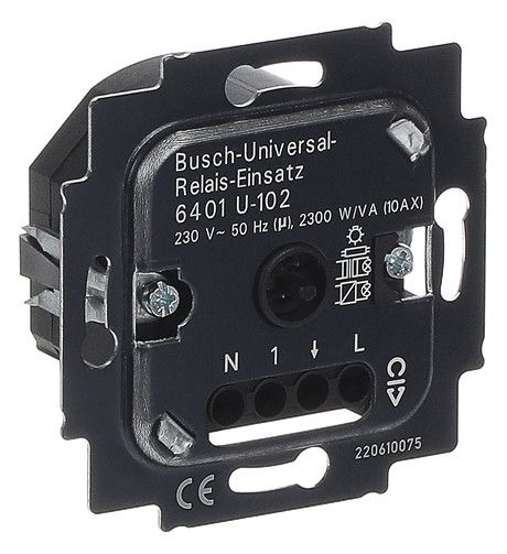 BJ 6401U-102 Busch-Universal- Relaiseinsatz Busch-Wächter