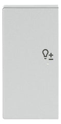 BJ 6234-21-83 Wippe links 2-fach Dimmer Busch-free@home alusilber
