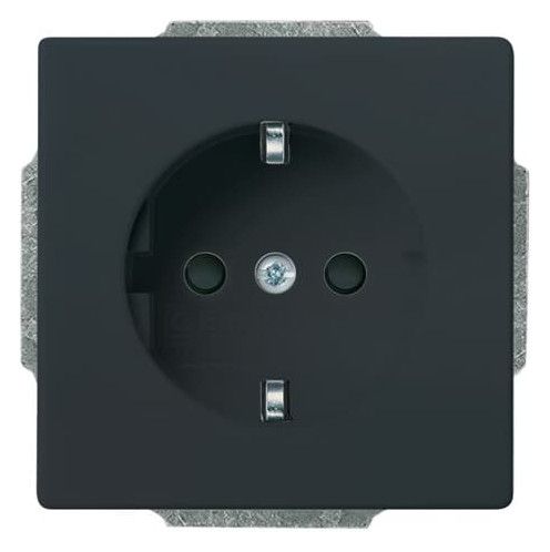 BJ 20 EUCBLI-81 SCHUKO Steckdosen Einsatz Busch- steplight anth future