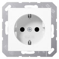 Jung SPA 1520 NXKI WW SCHUKO Steckdose 16 A 250V ~ o.Krallen integrer erhöhter