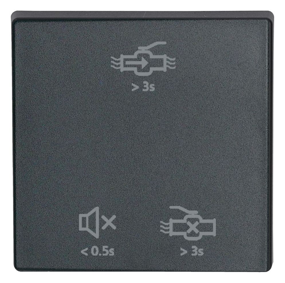 EATON CWIZ-01/h9 Wippe 1f, Tiefschwarz matt,Wassermelder EP-500544