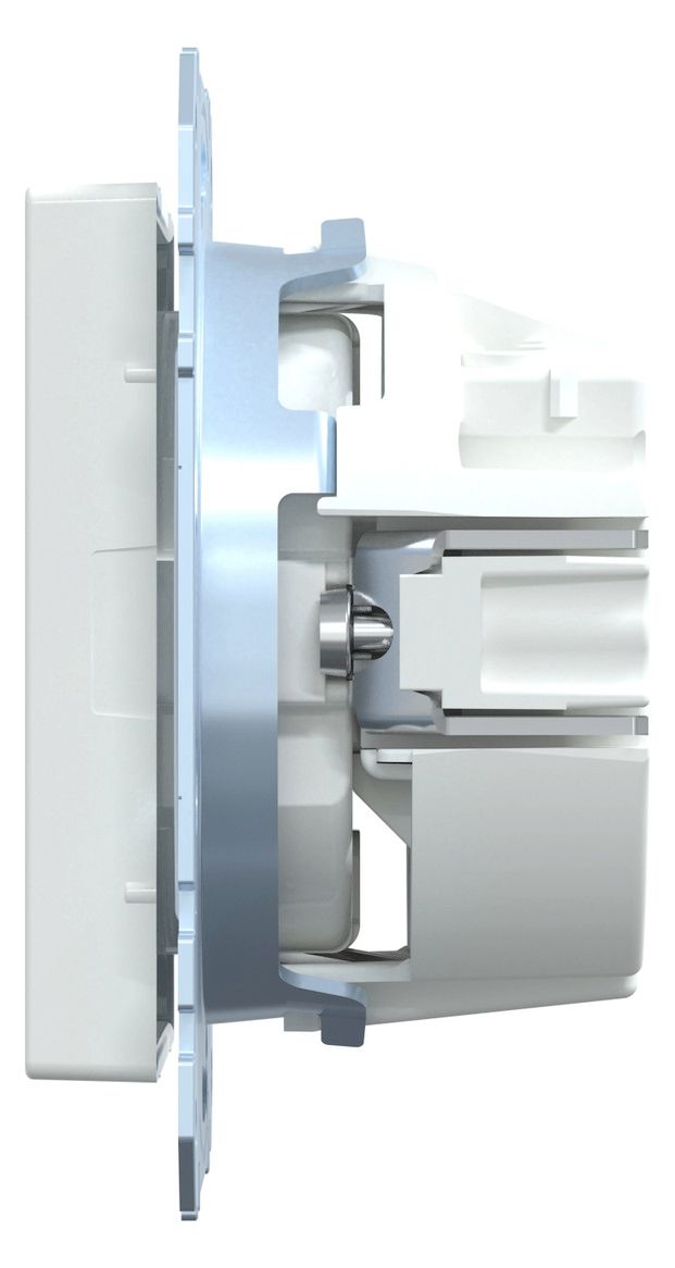 Mert MEG 2401-0325 SCHUKO-Steckdose SK aktivweiß glänzend System M