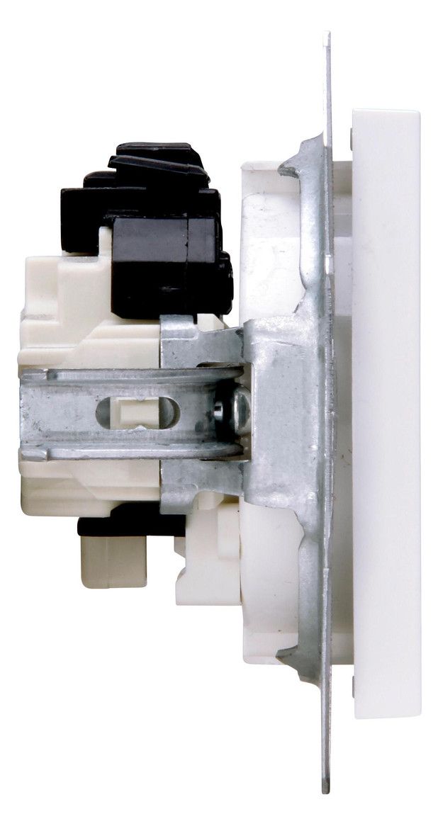 Kopp 948613001 HK07 Steckdose o.Schuko erh.Ber.schutz arktisweiß