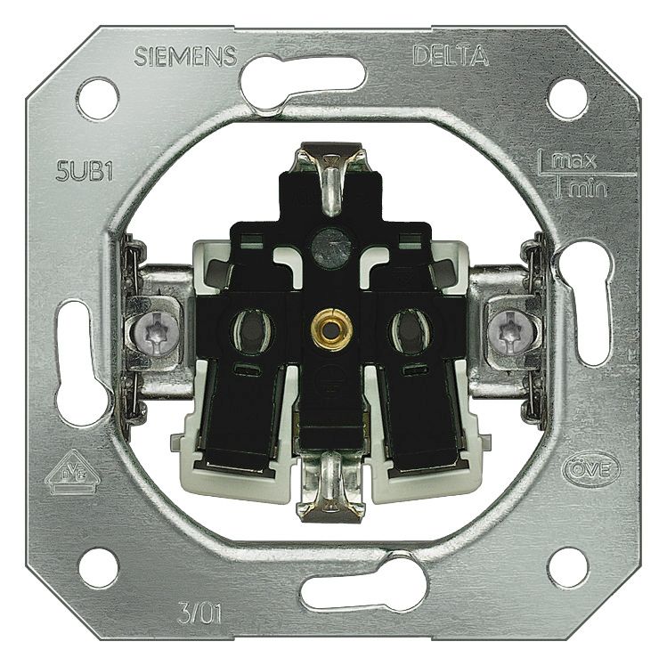 Siemens 5UB1101 DELTA SCHUKO Steckdoseneinsatz m.Steckklemme