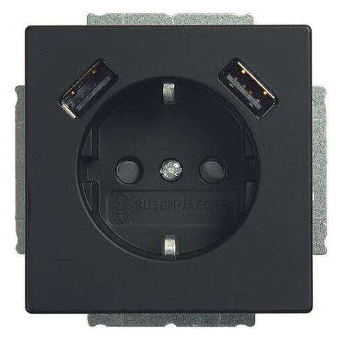 BJ 20 EUCB2USB-885 SCHUKO-/2x USB-Steckdose